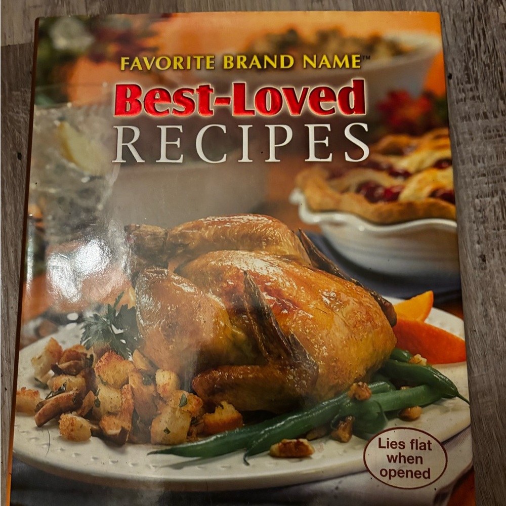 Best loved recipe cookbook